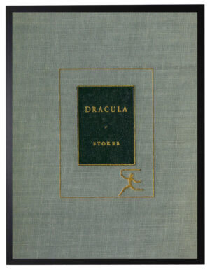 Vintage Dracula book cover