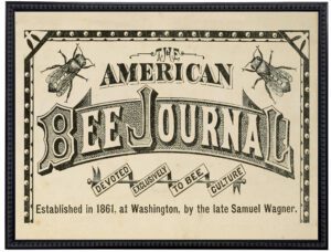 Vintage American Bee Journal cover